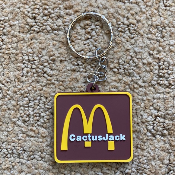Cactus jack mcdonalds keychain Clearance